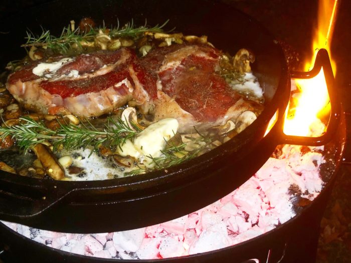 Cast Iron Ribeyes