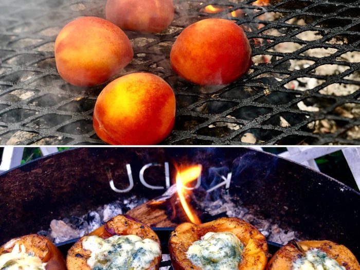 Grilled Peach Salad