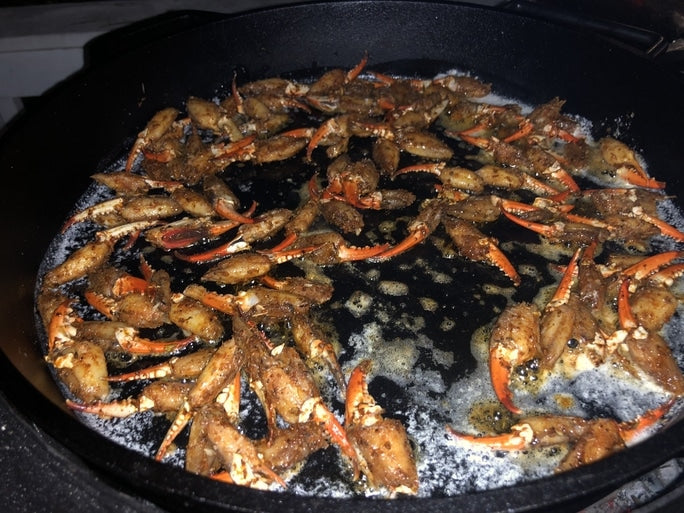 Blackened Crab Claws