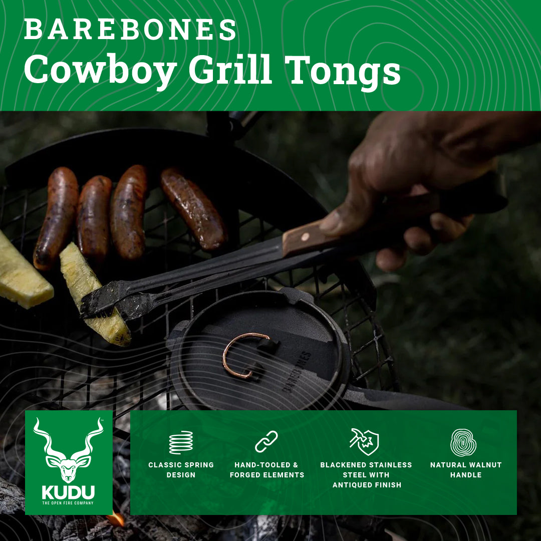 BAREBONES Cowboy Grill Tongs