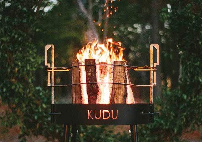 Kudu Grill Fire